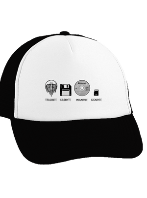 Trilobite teherautós sapka Black cap