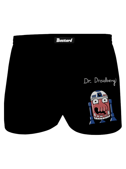 Dr. Droidberg férfi alsó nadrág Black