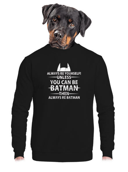 Batman unisex crewneck Black