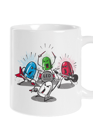 Led Zeppelin hagyományos bögre White