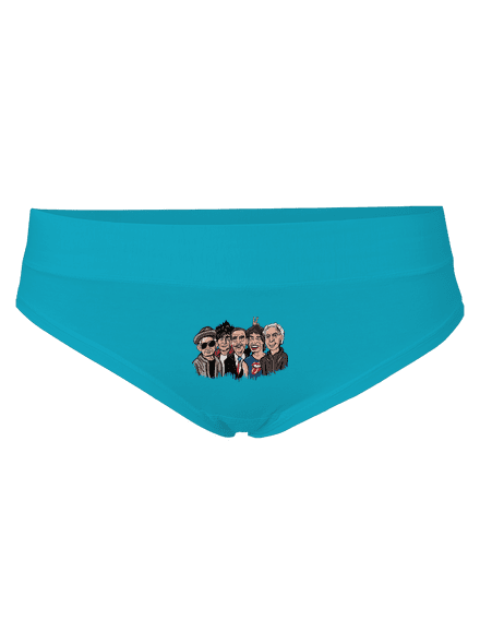  női bugyik Turquoise