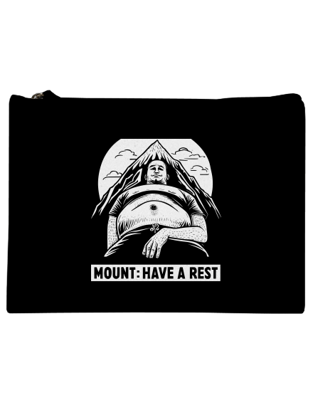 Mount have a rest kis táska Black