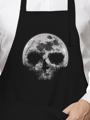 Halálos telihold kötény Black