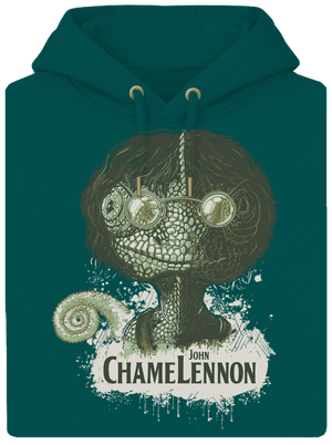  ChameLennon unisex prémium pulóver Emerald Green