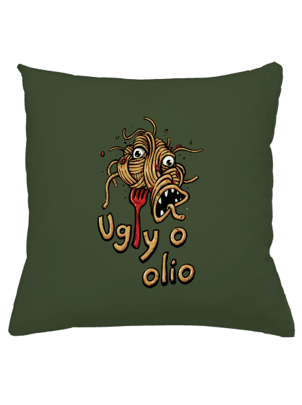 Ugly o olio párna Olive Green