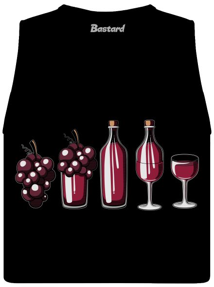 A vörösbor evolúciója női bővített trikó Black