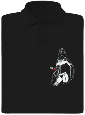 Mrs. Vader férfi pólóingek Black