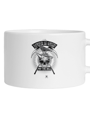 Party is over macaron bögre White