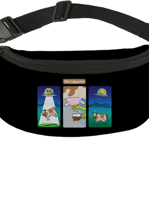 Alien Cappuccino övtáska Black