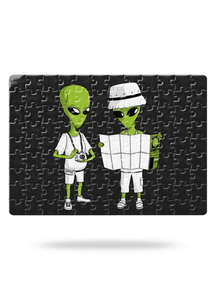 Idegenek kirakós White