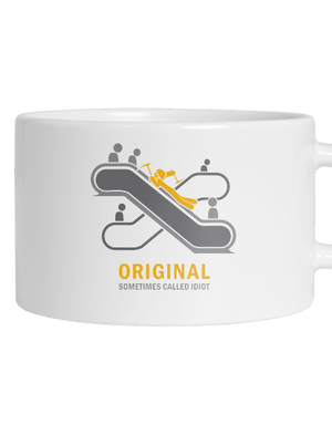 Eredeti macaron bögre White