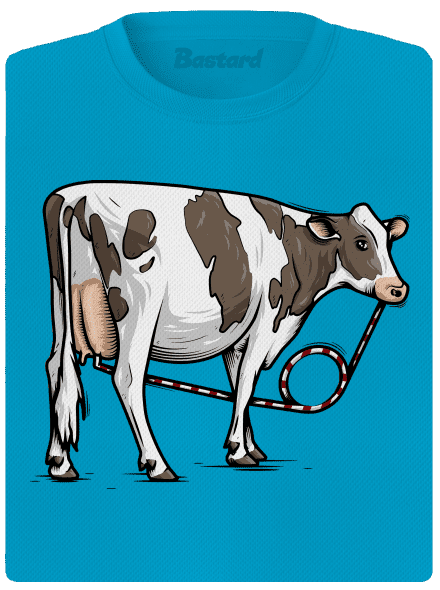 Cow drink női sportpóló Blue Atol