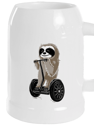 Lajhár söröskorsó White