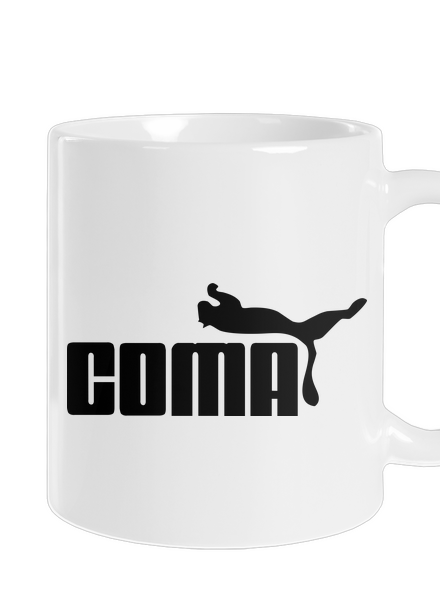 Coma hagyományos bögre White