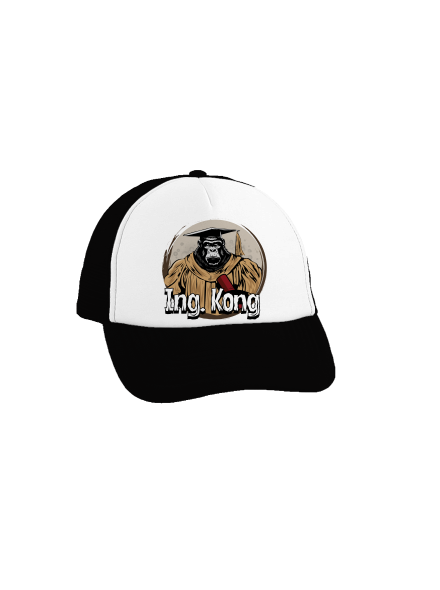 Ing. Kong teherautós sapka Black cap
