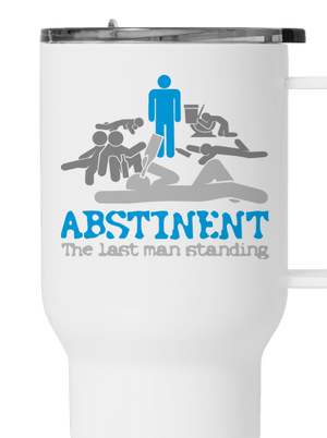 Absztinens termosz bögre White