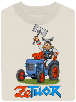 ZeThor unisex crewneck Off White