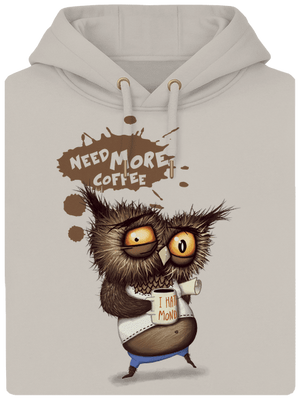 I need more coffee unisex prémium pulóver Pastel Macchiato
