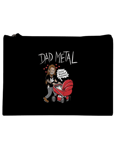 Dad metal kis táska Black