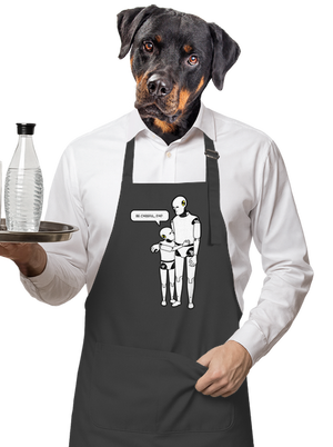 Árva kötény Dark Grey