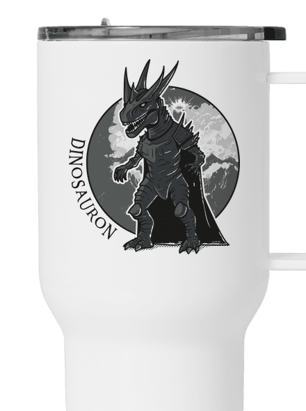 Dinosauron termosz bögre White