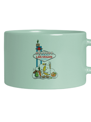 Las Vegan macaron bögre Mint Macaron