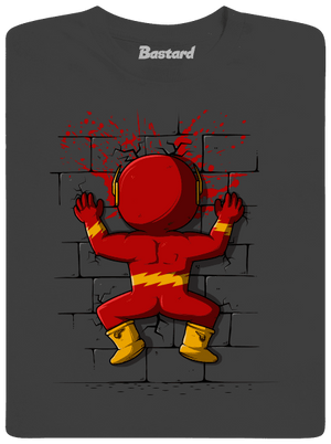 Flash férfi hosszú ujjú póló Dark Grey