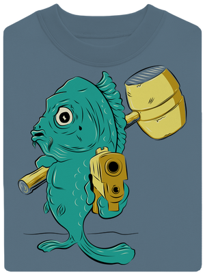 Utolsó karácsony este unisex crewneck Nordic Blue