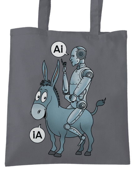 Szamár és AI táska Graphite grey