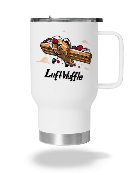 Luftwaffle termosz bögre White