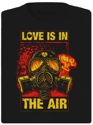 Love is in the air női sportpóló Black