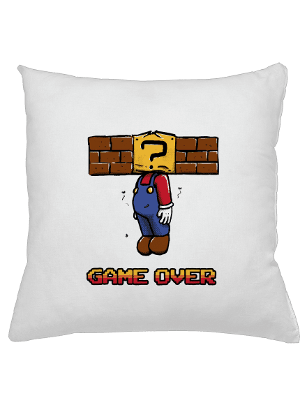 Game over párna White