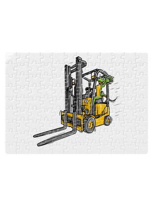 Targonca kirakós White