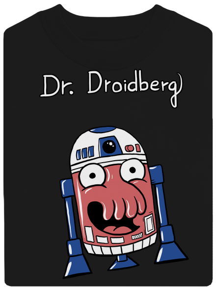 Dr. Droidberg unisex crewneck Black