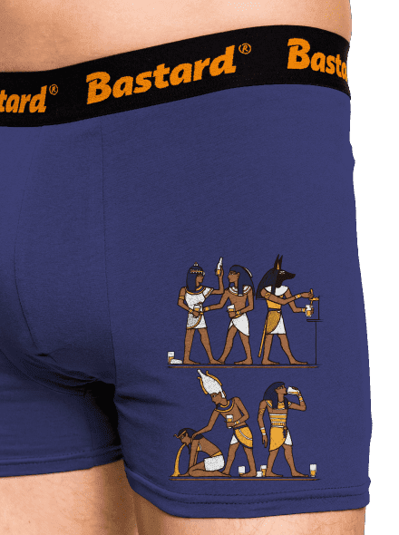 Egyiptomi parti boxeralsó Blue Navy