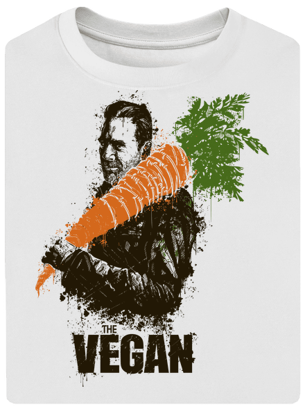 Vegán unisex túlméretezett póló White