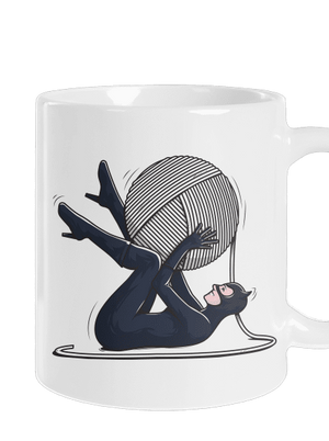 Catwoman hagyományos bögre White