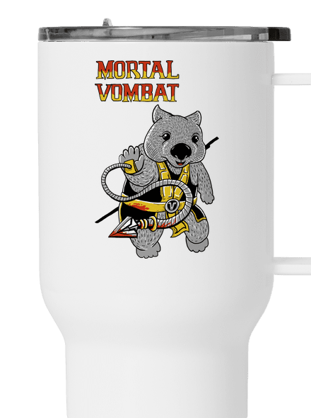 Mortal Vombat termosz bögre White