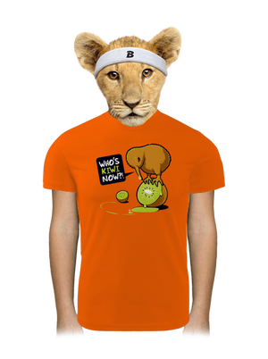 Kivi gyerek sport póló Neon Orange