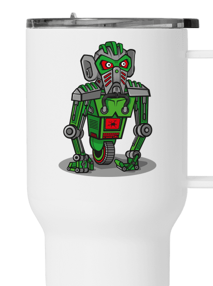 Robo gorilla termosz bögre White