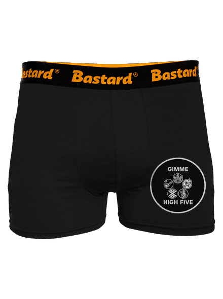 Gimme high five boxeralsó Black