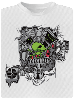 Programozó gyerek sport póló White