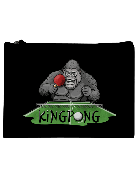 King pong kis táska Black