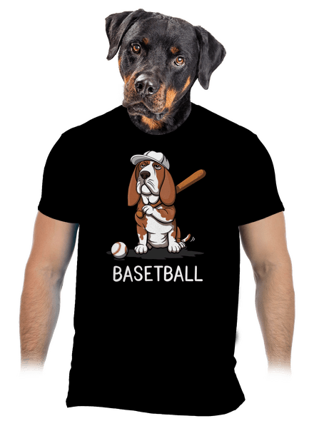 Basetball férfi póló Black
