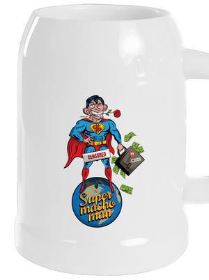 Supermachoman söröskorsó White