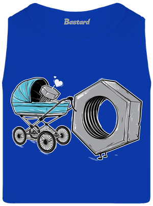 Anya csak egy van férfi trikó Royal Blue