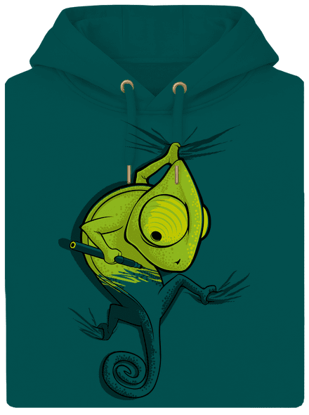 Hibajavító unisex prémium pulóver Emerald Green