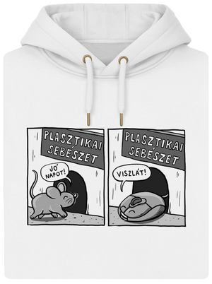 Plasztikai sebészet unisex prémium pulóver Snowwhite