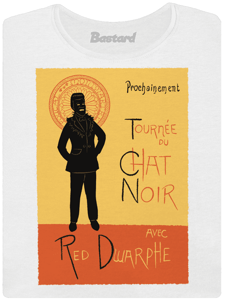 Le Chat Noir női póló White