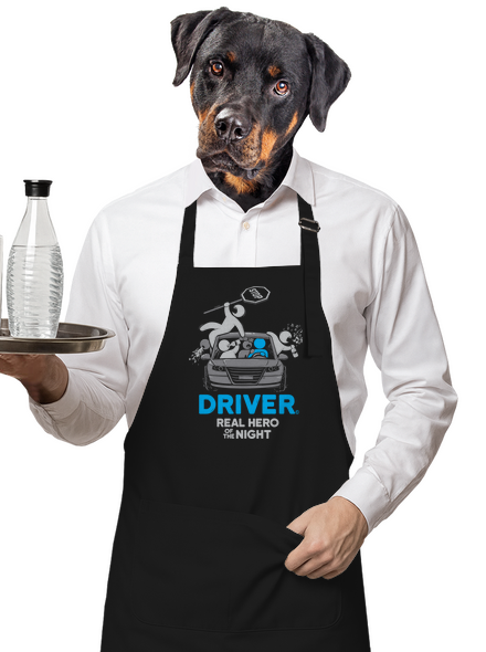 Driver kötény Black